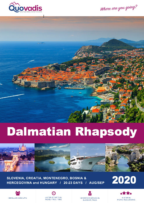 Quo Vadis Holidays "Dalmatian Rhapsody" trip